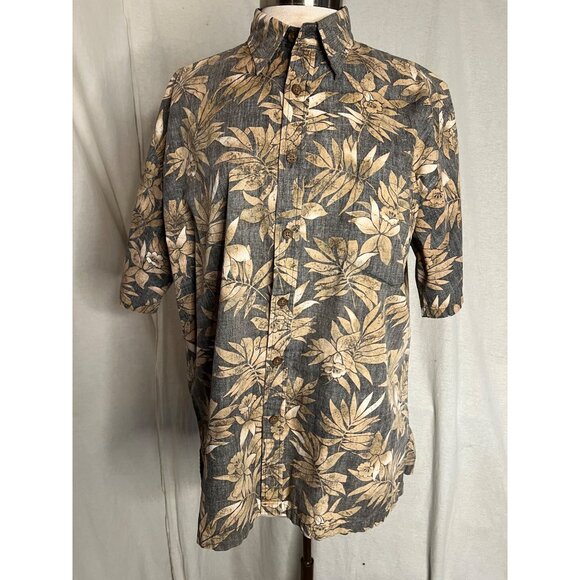 Cooke Steet Honolulu men’s L shirt Hawaiian Luau vacation beach dinner night out - Picture 1 of 9
